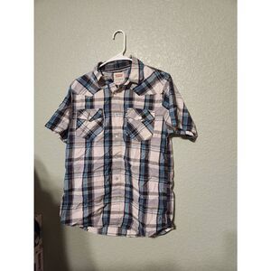 Mens small Levi Strauss standard short sleeve button up
